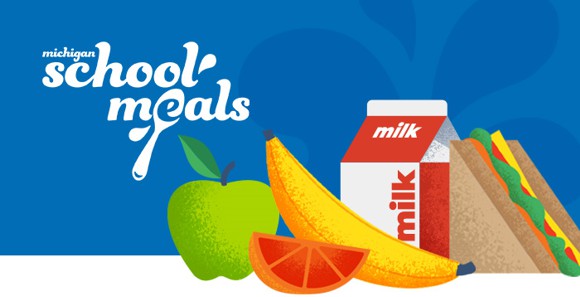 Michigan School Meals Graphic